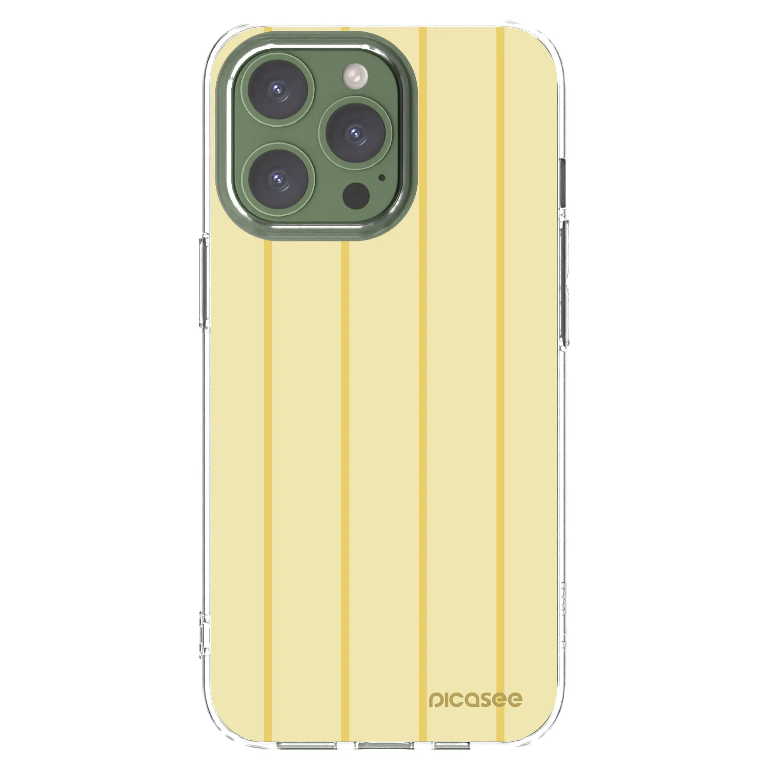 Picasee husă transparentă din silicon pentru Apple iPhone 13 Pro - Liquid sunshine