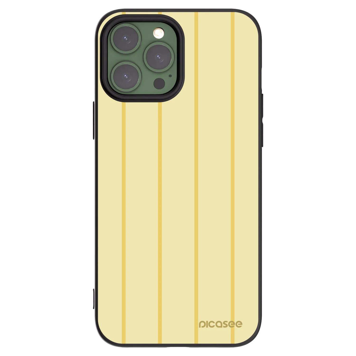 Picasee husă neagră din silicon pentru Apple iPhone 13 Pro Max - Liquid sunshine