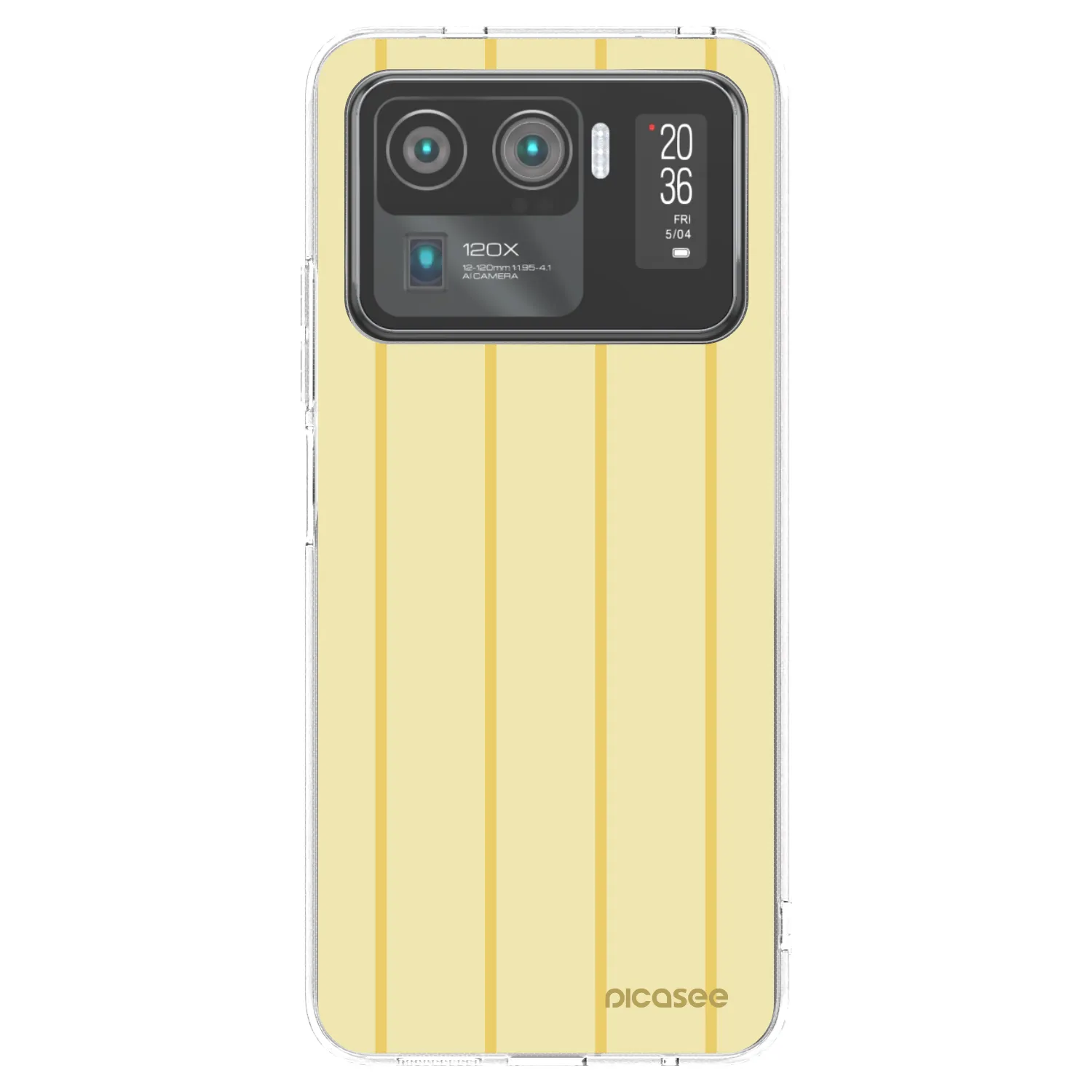 Picasee husă transparentă din silicon pentru Xiaomi Mi 11 Ultra - Liquid sunshine