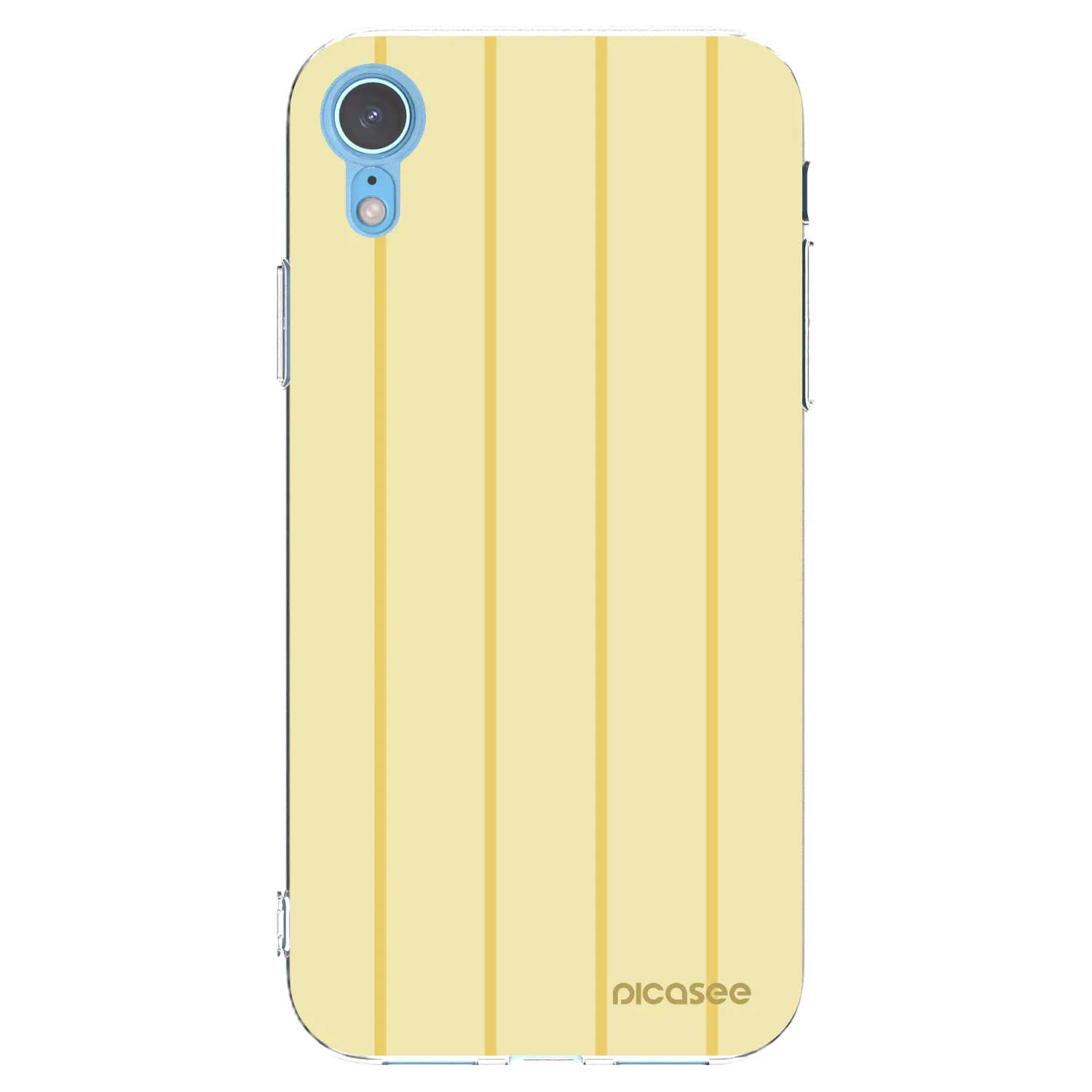Picasee husă transparentă din silicon pentru Apple iPhone XR - Liquid sunshine