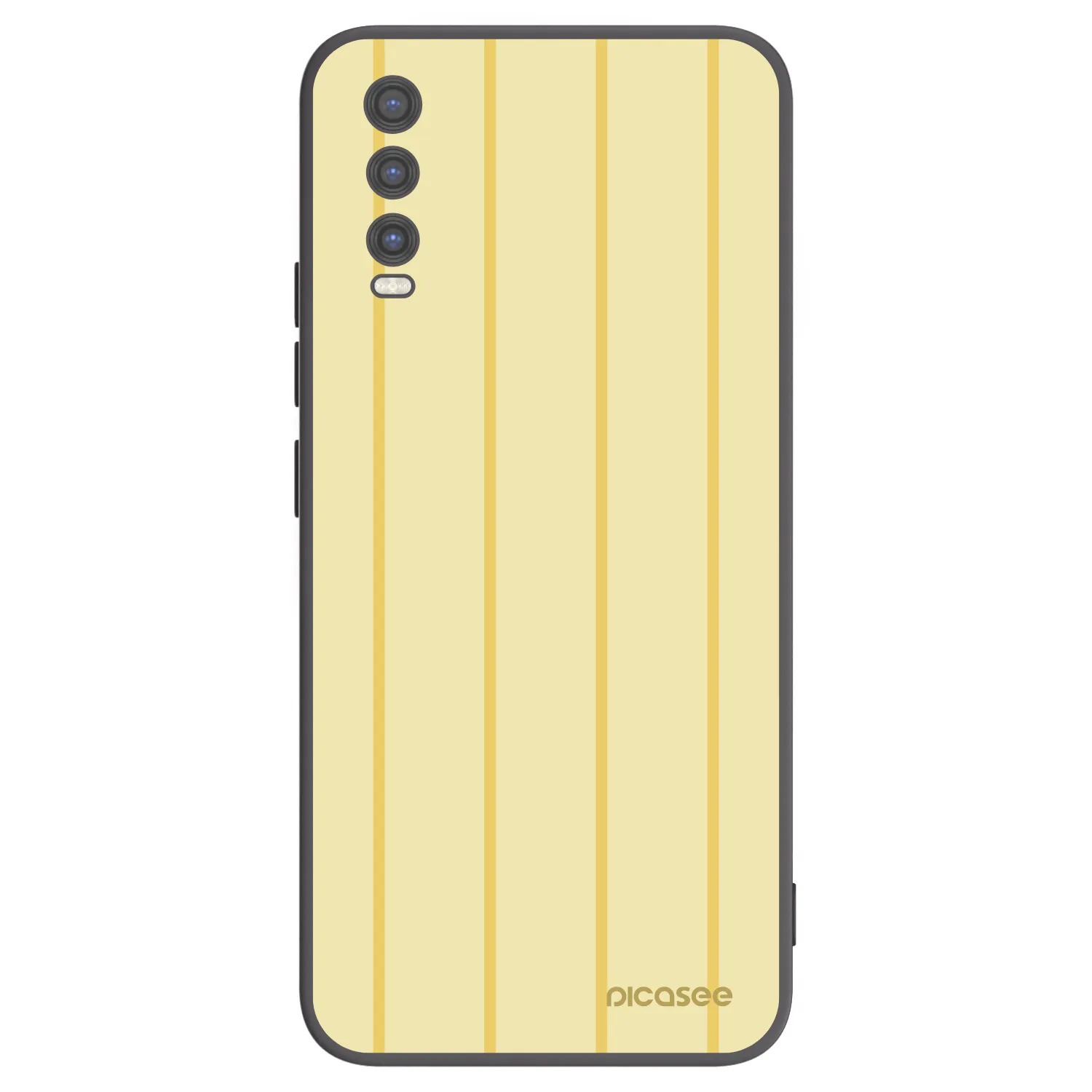 Picasee husă neagră din silicon pentru Vivo Y20s - Liquid sunshine