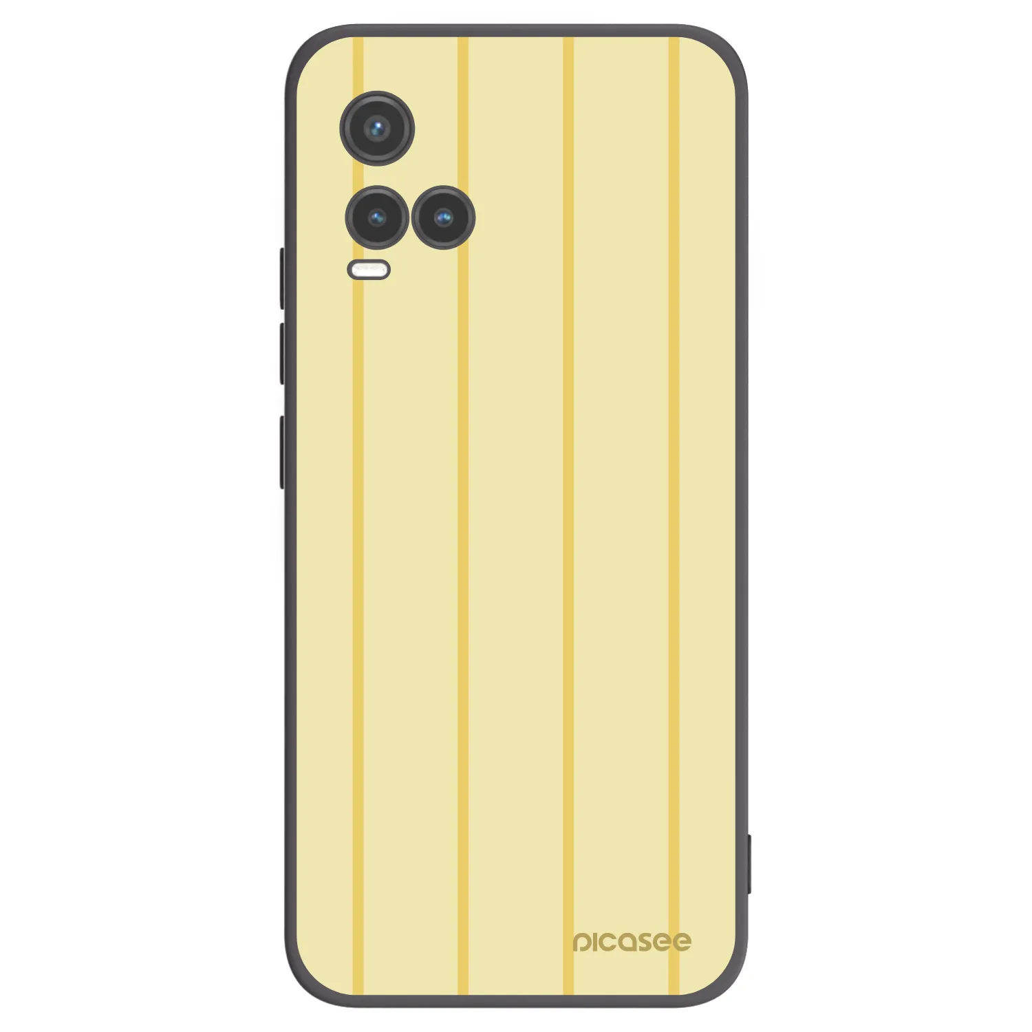 Picasee husă neagră din silicon pentru Vivo Y33s - Liquid sunshine