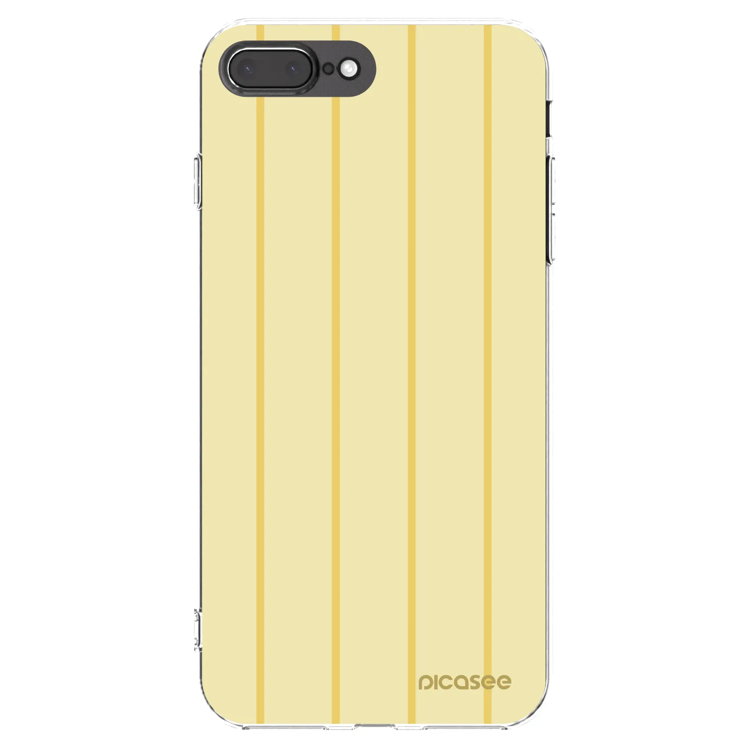 Picasee husă transparentă din silicon pentru Apple iPhone 7 Plus - Liquid sunshine