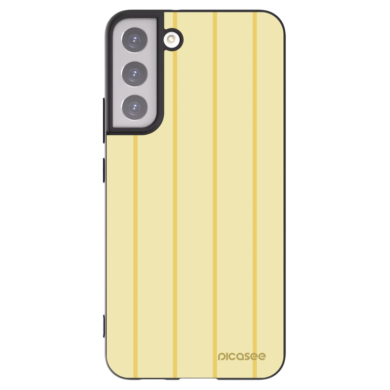 Picasee husă neagră din silicon pentru Samsung Galaxy S22+ 5G - Liquid sunshine