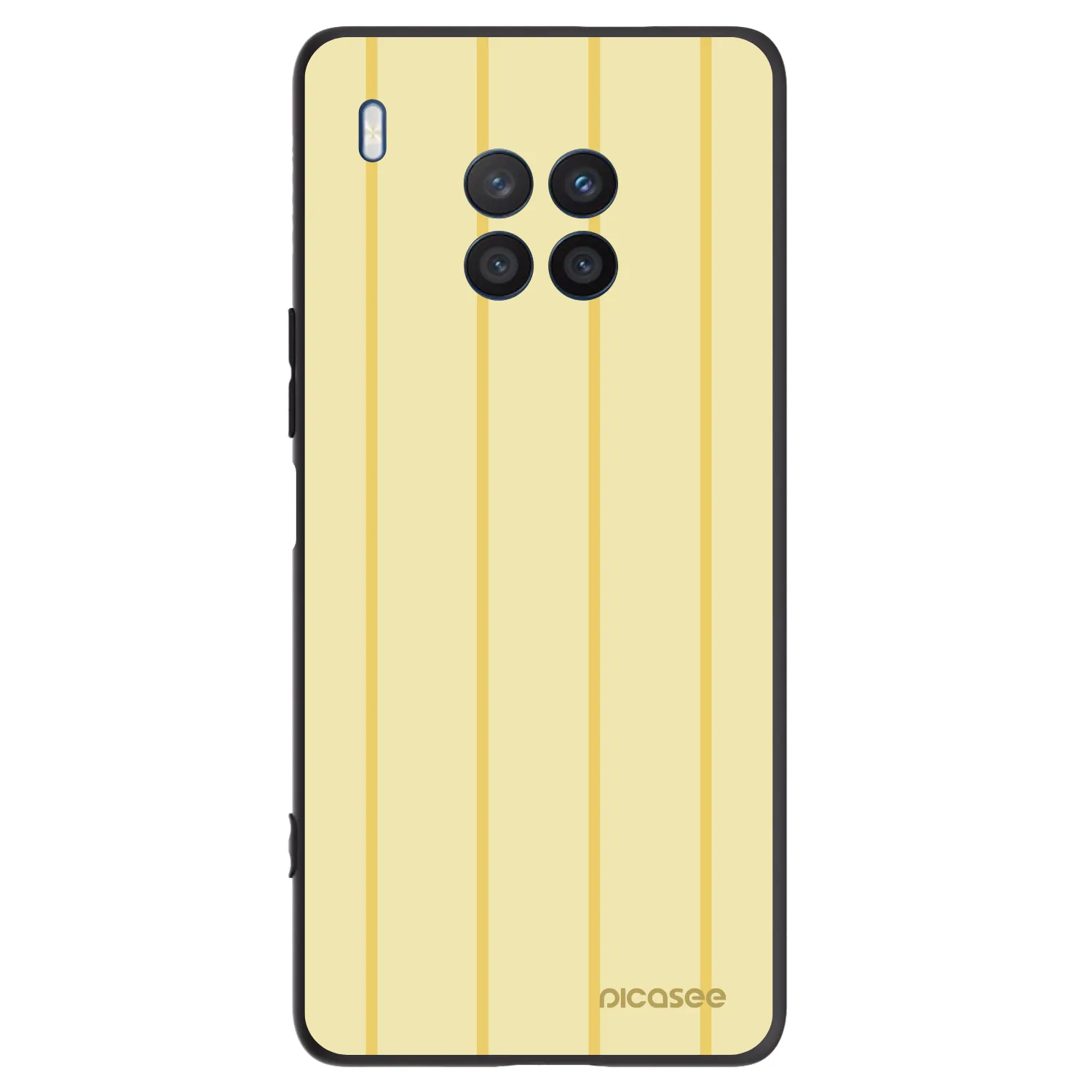Picasee husă neagră din silicon pentru Honor 50 Lite - Liquid sunshine