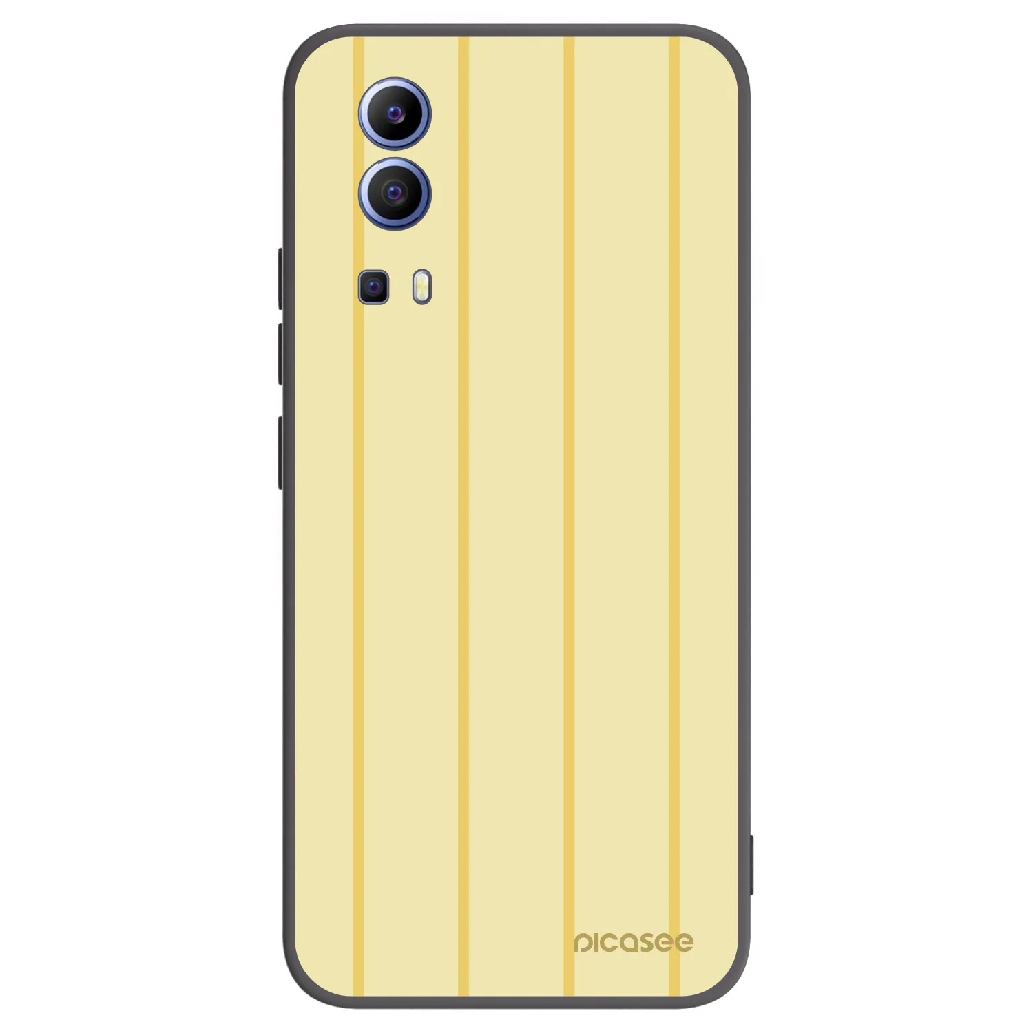 Picasee husă neagră din silicon pentru Vivo Y52 5G - Liquid sunshine