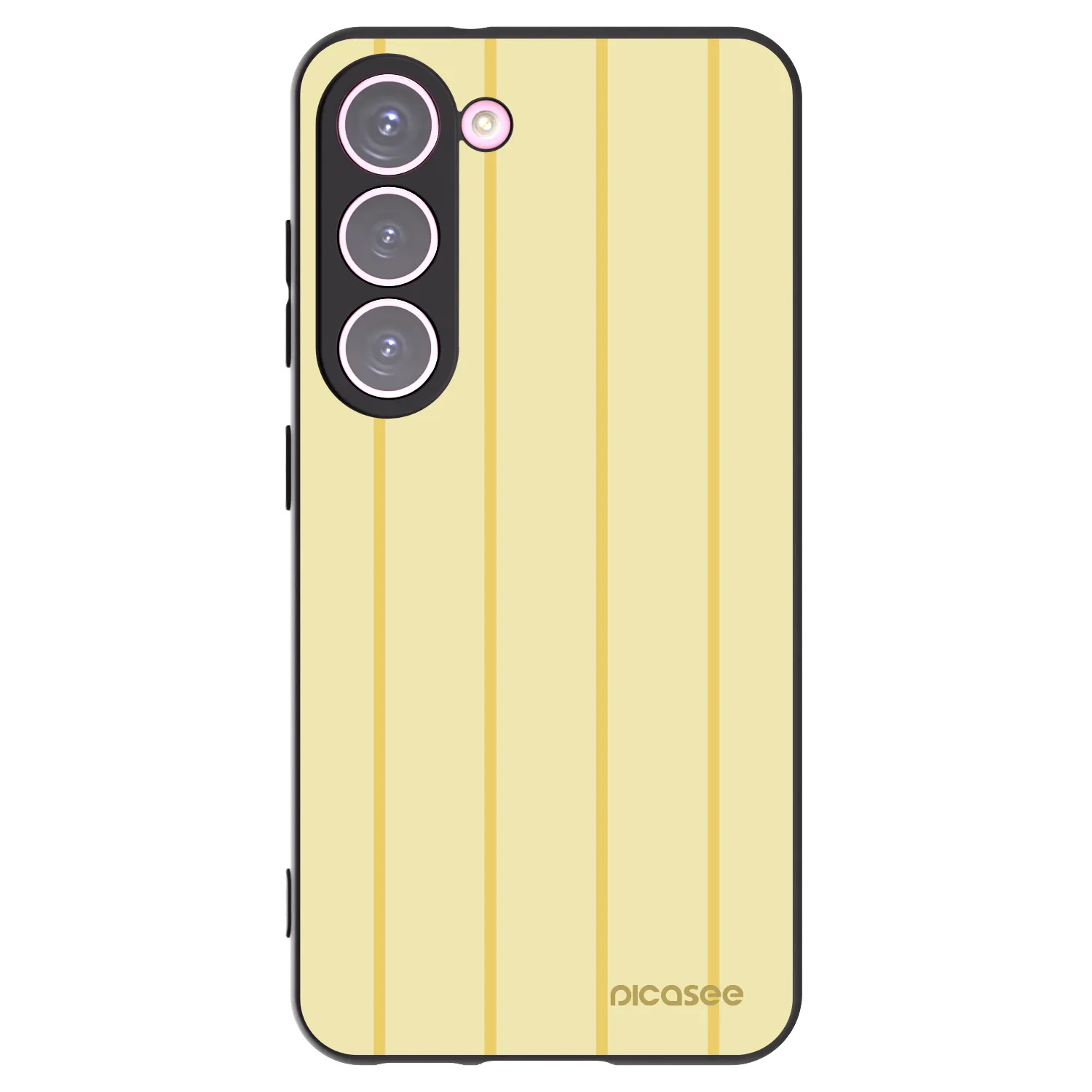 Picasee husă neagră din silicon pentru Samsung Galaxy S23 5G - Liquid sunshine