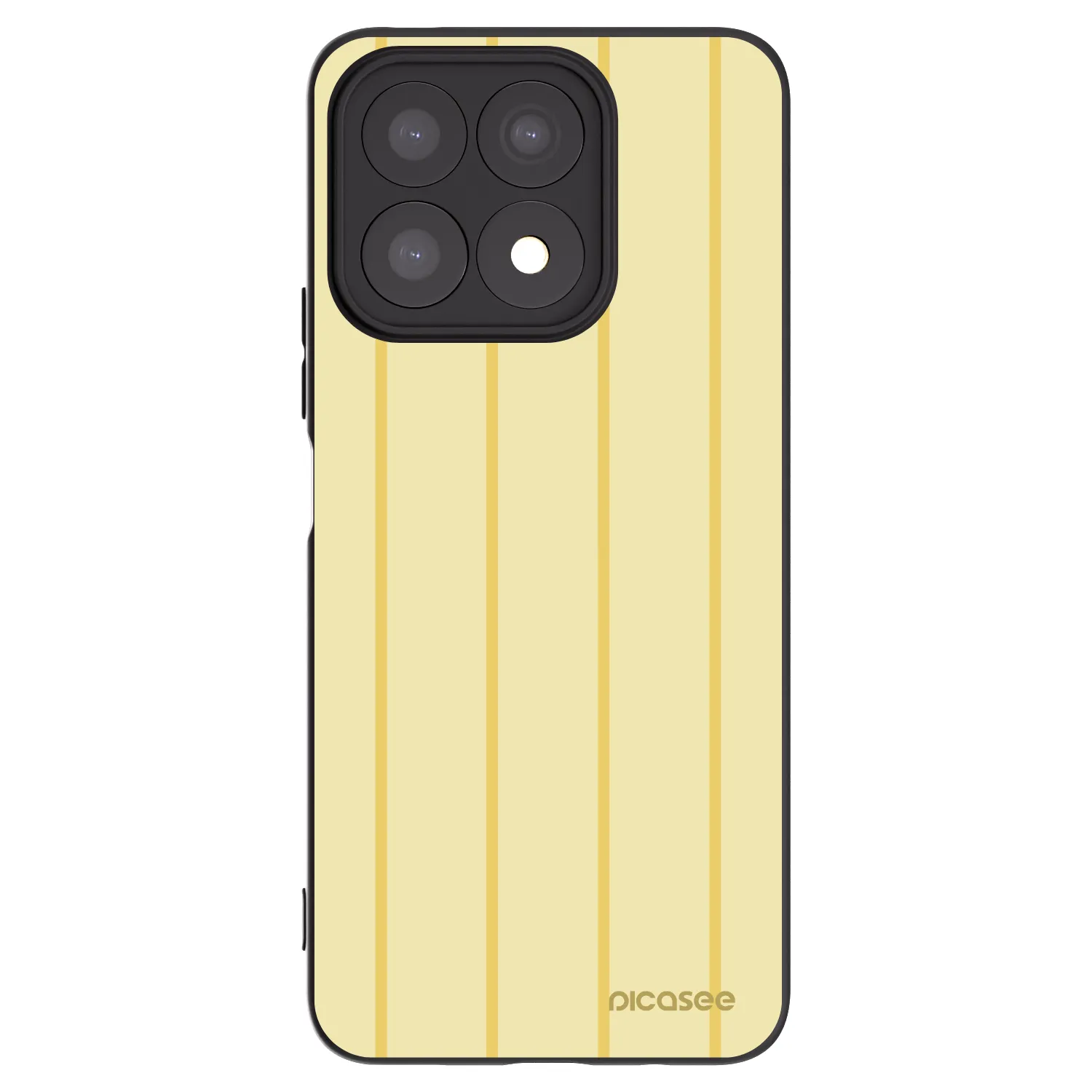 Picasee husă neagră din silicon pentru Honor X8a - Liquid sunshine
