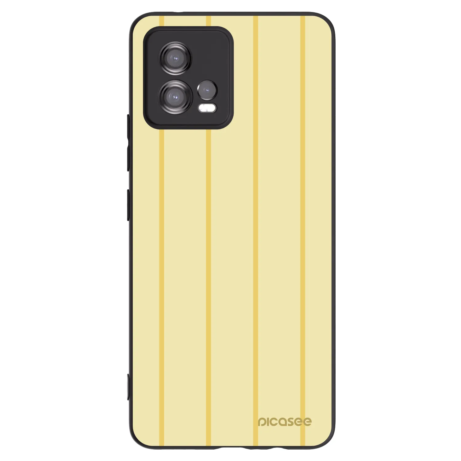 Picasee husă neagră din silicon pentru Motorola Moto G72 - Liquid sunshine