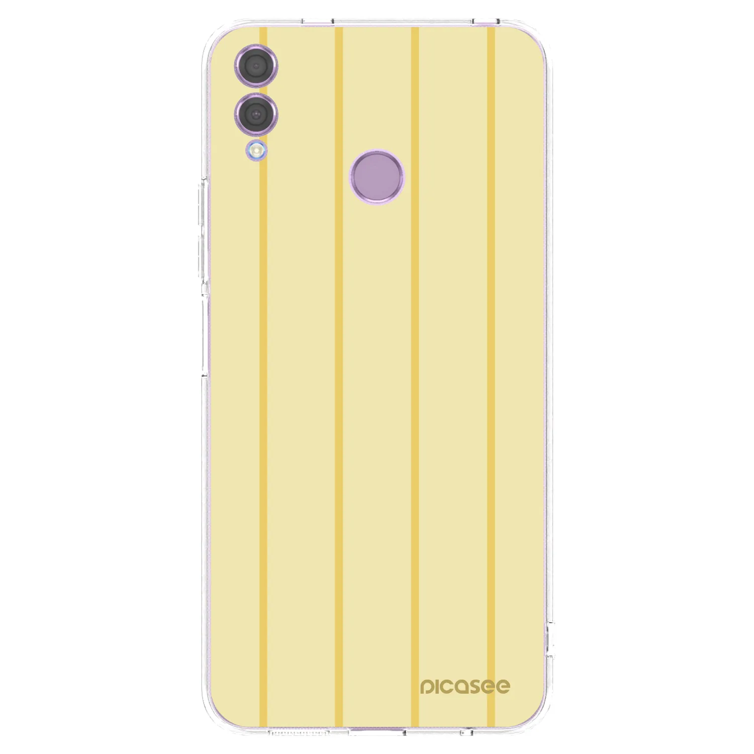 Picasee husă transparentă din silicon pentru Honor 8X - Liquid sunshine