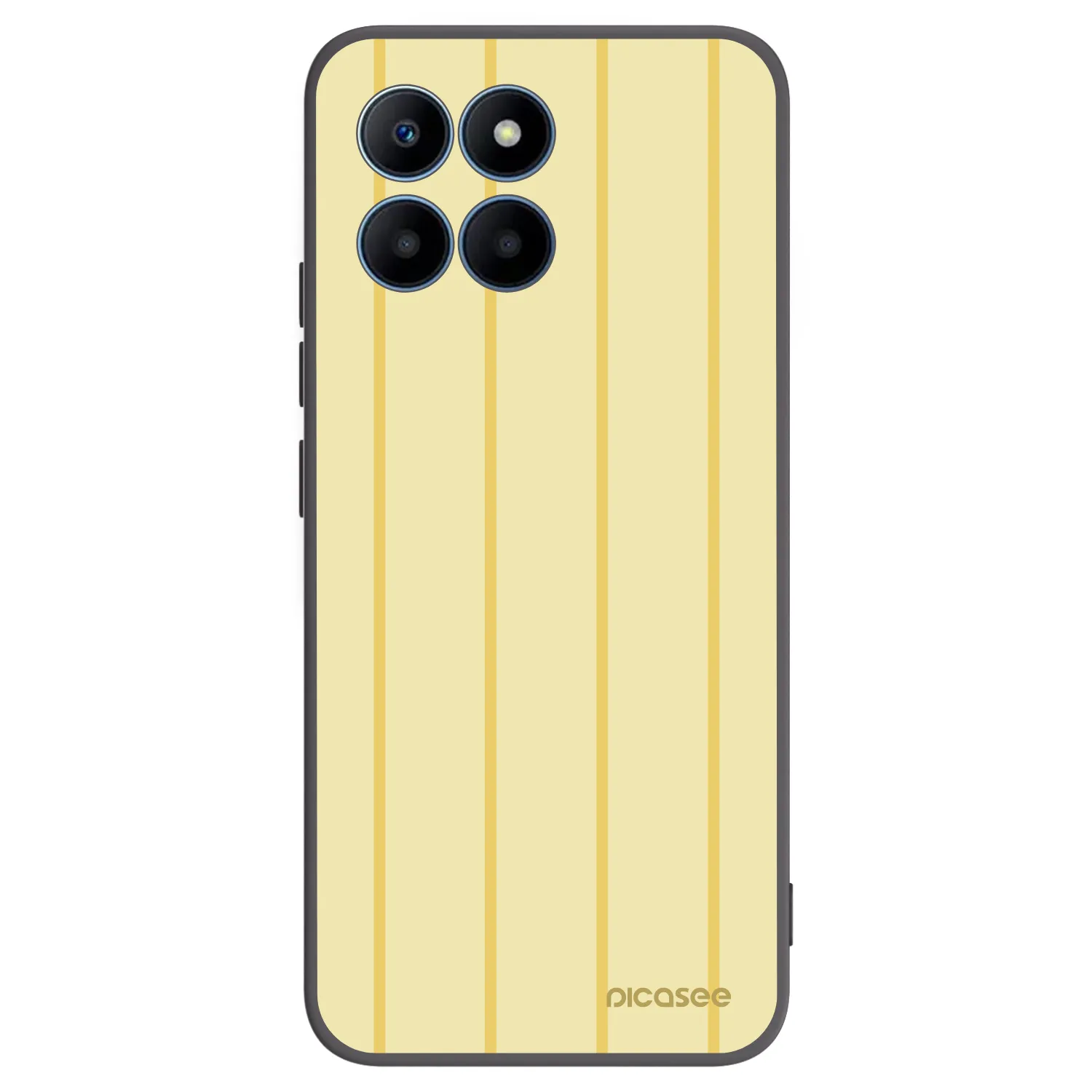 Picasee husă neagră din silicon pentru Honor 70 Lite - Liquid sunshine