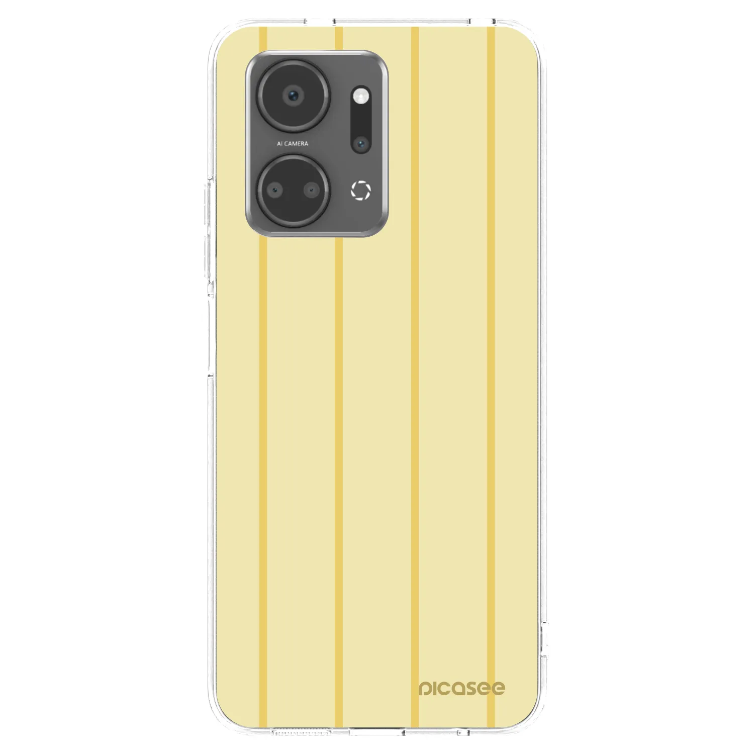 Picasee husă transparentă din silicon pentru Honor X7a - Liquid sunshine