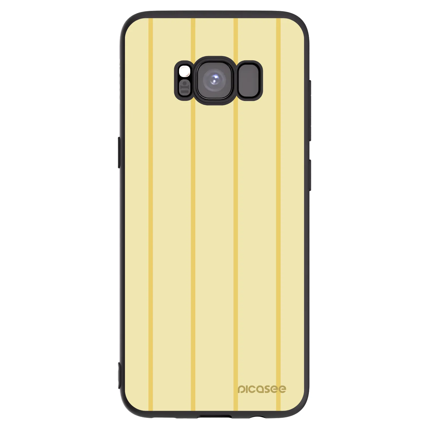 Picasee husă neagră din silicon pentru Samsung Galaxy S8 G950F - Liquid sunshine