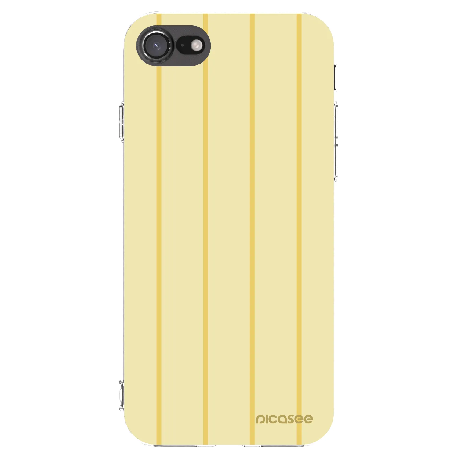 Picasee husă transparentă din silicon pentru Apple iPhone 7 - Liquid sunshine