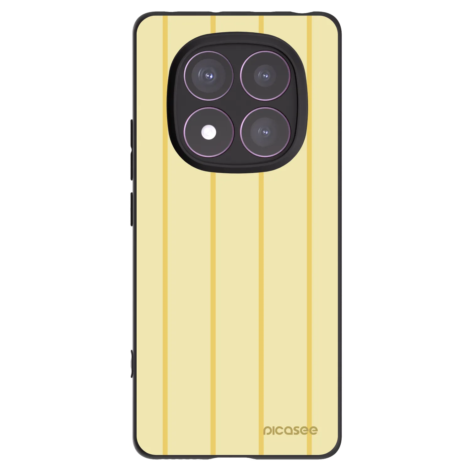 Picasee husă neagră din silicon pentru Xiaomi Redmi Note 14 Pro 4G - Liquid sunshine