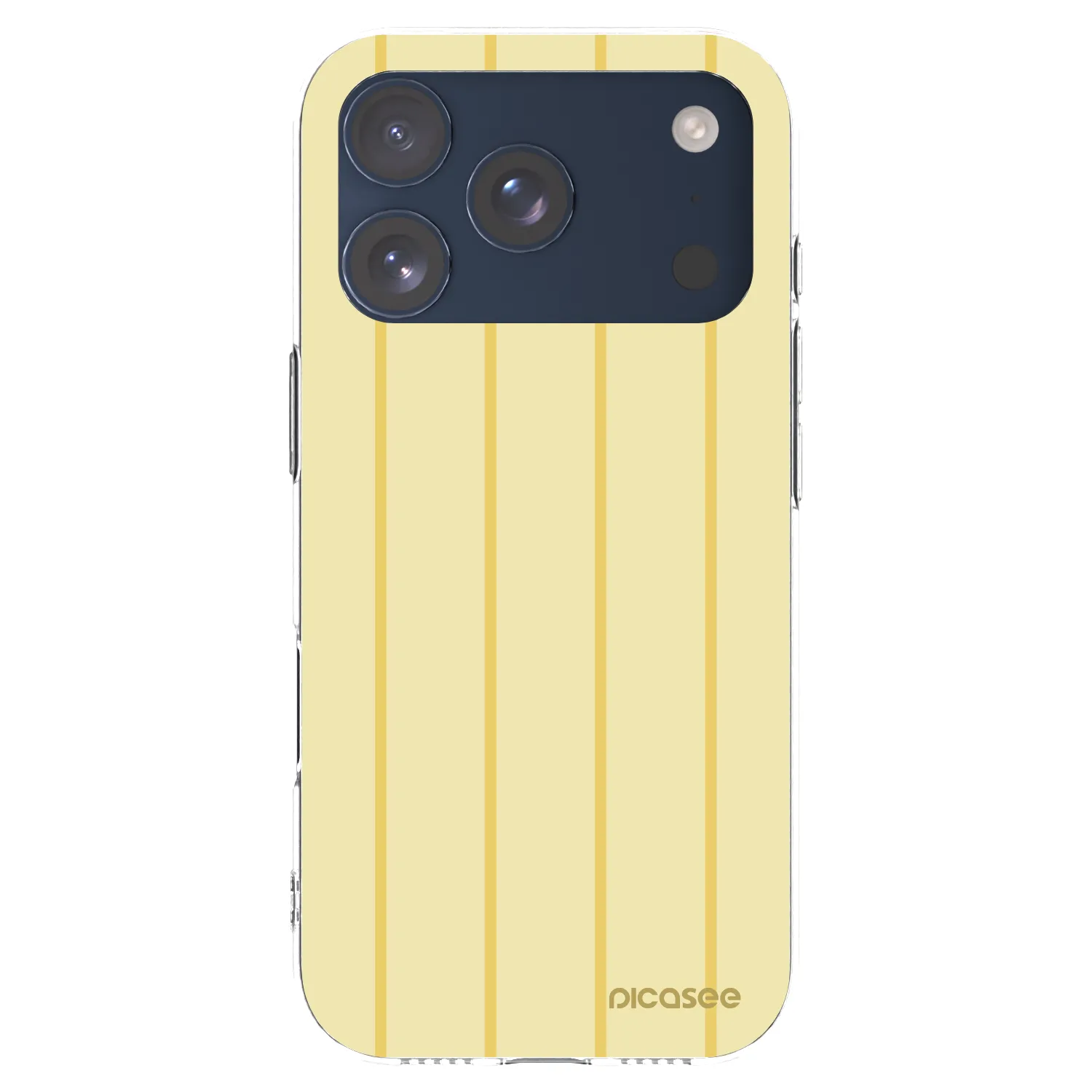 Picasee husă transparentă din silicon pentru Apple iPhone 17 Pro - Liquid sunshine