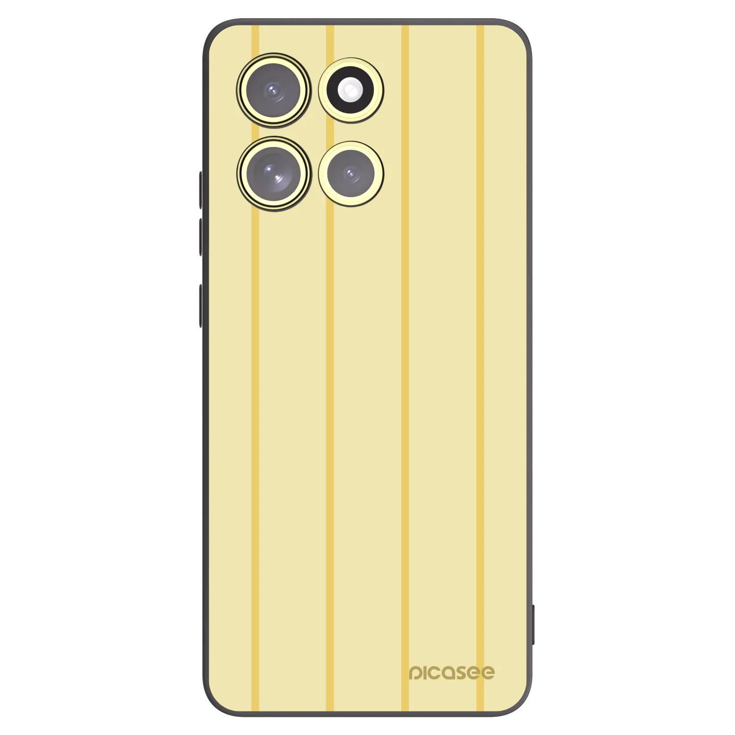 Picasee husă neagră din silicon pentru Motorola Moto G86 5G - Liquid sunshine