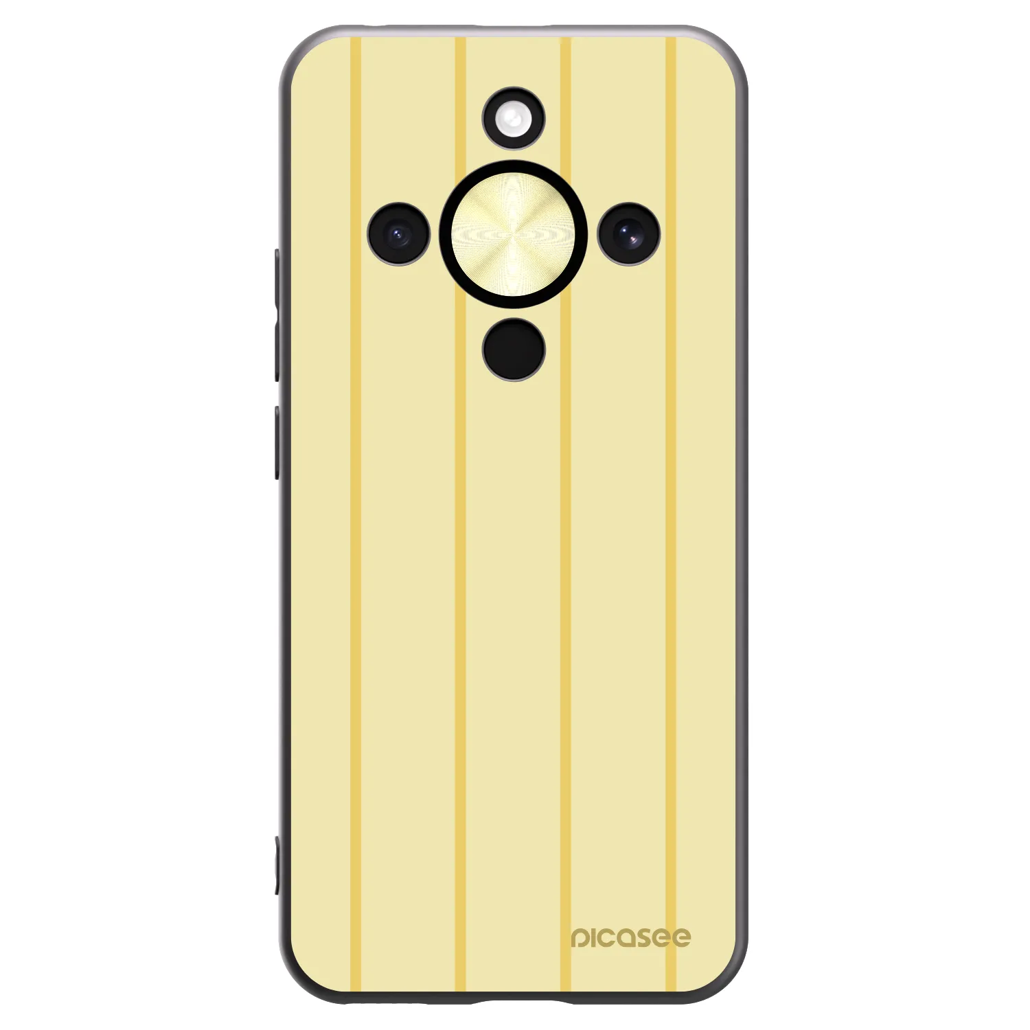 Picasee husă neagră din silicon pentru Honor Magic8 Lite 5G - Liquid sunshine