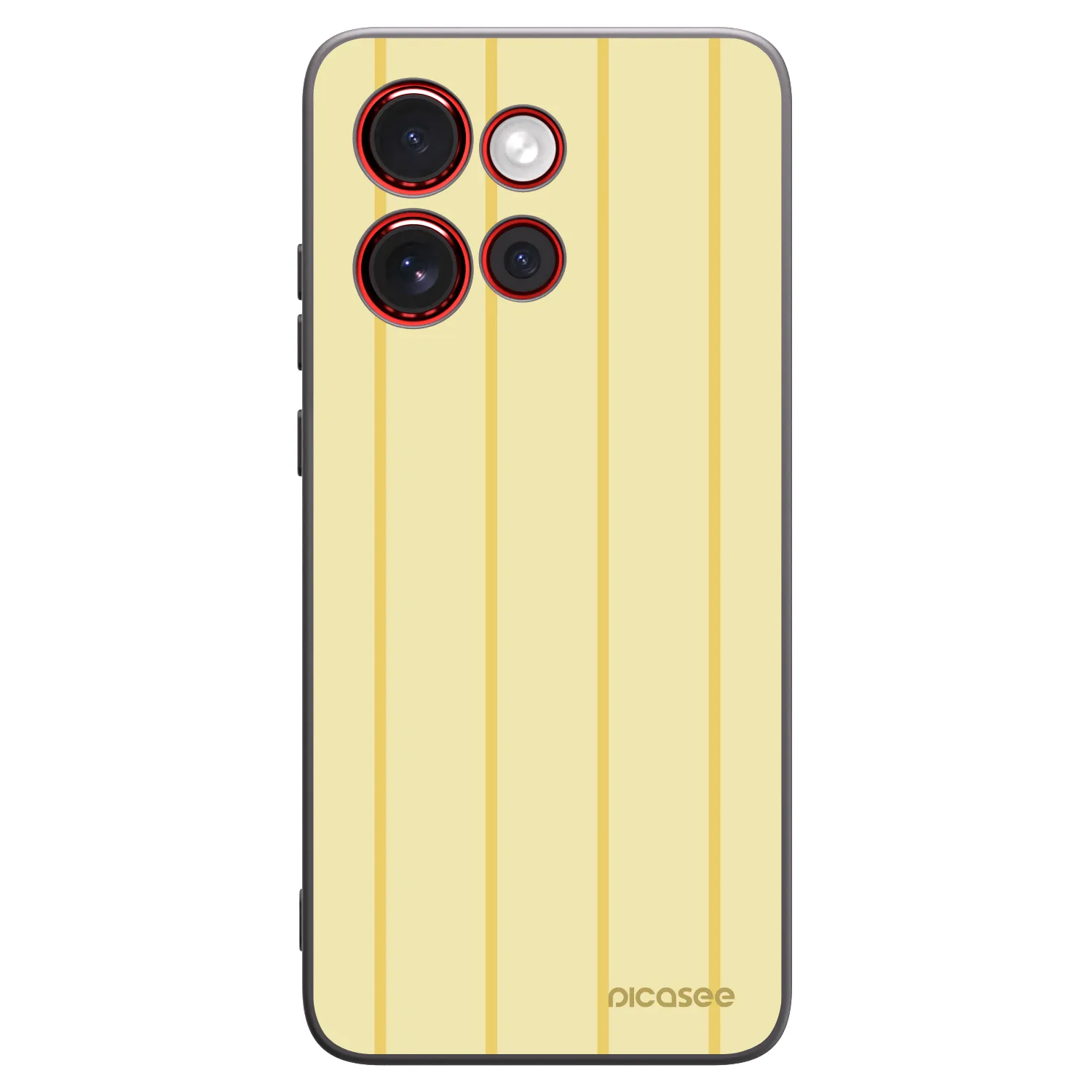 Picasee husă neagră din silicon pentru Motorola Edge 60 Neo 5G - Liquid sunshine