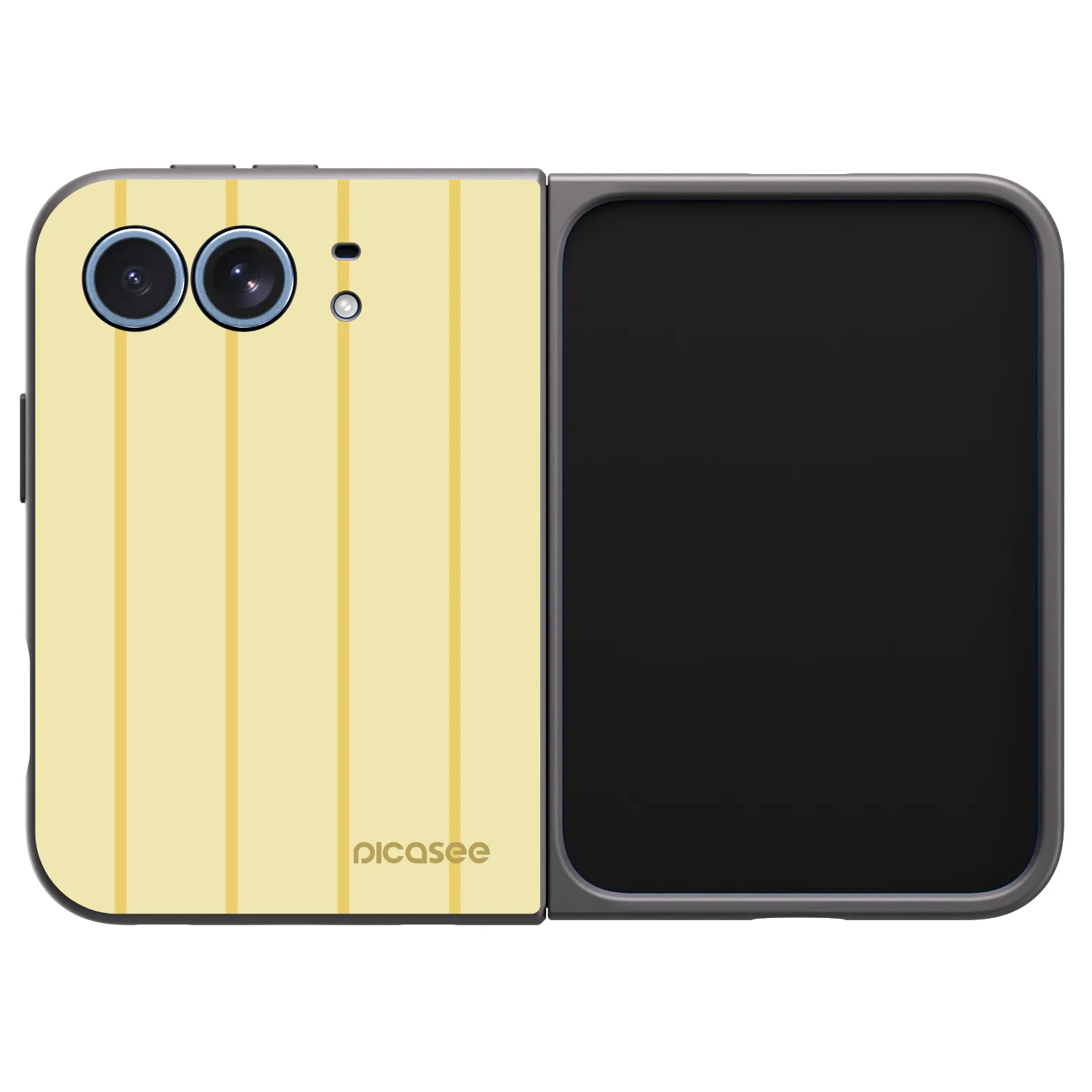 Picasee husă neagră din silicon pentru Apple iPhone Duo - Liquid sunshine