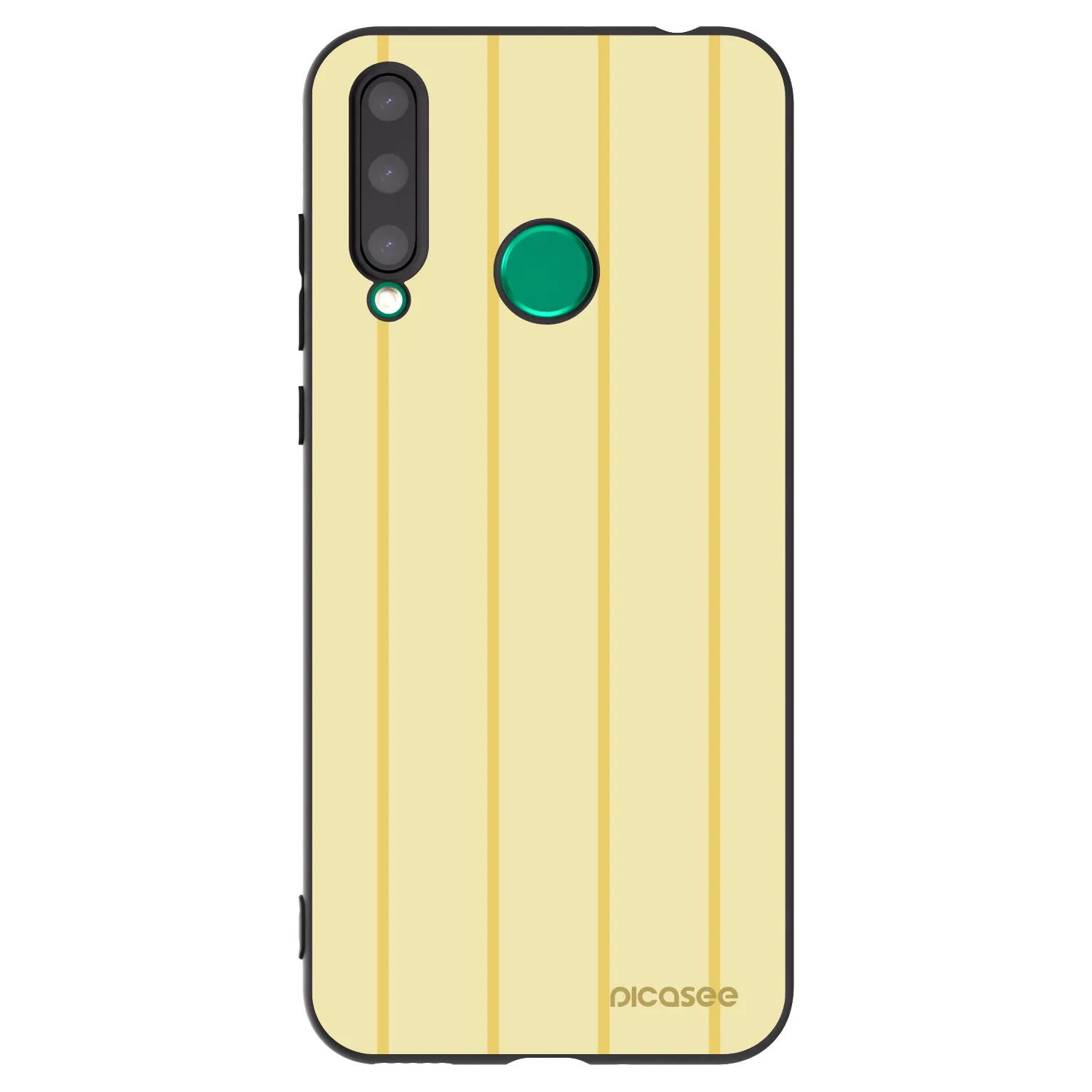 Picasee husă neagră din silicon pentru Honor 20 Lite - Liquid sunshine