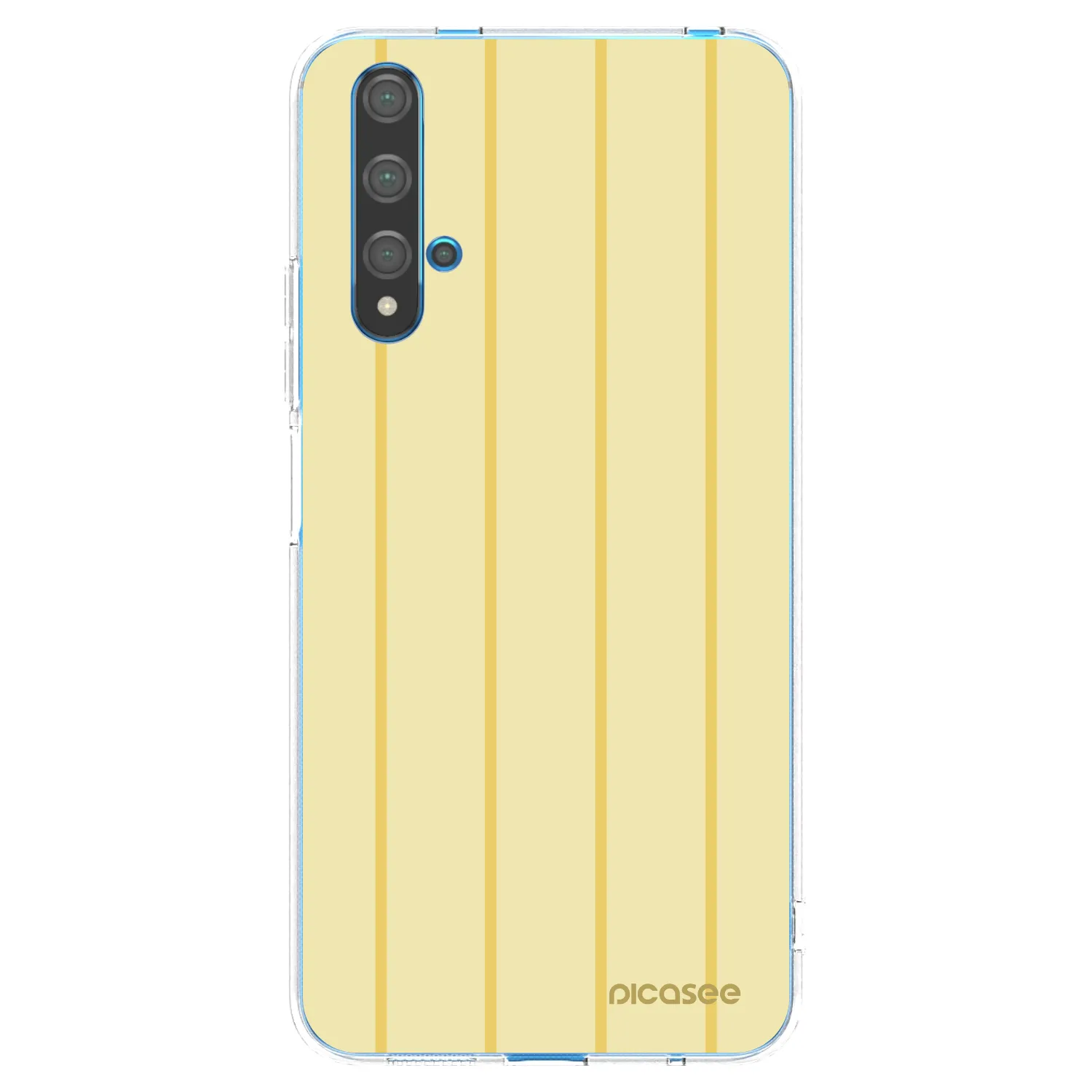 Picasee husă transparentă din silicon pentru Huawei Nova 5T - Liquid sunshine
