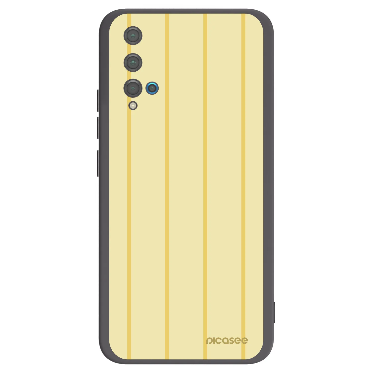 Picasee husă neagră din silicon pentru Huawei Nova 5T - Liquid sunshine