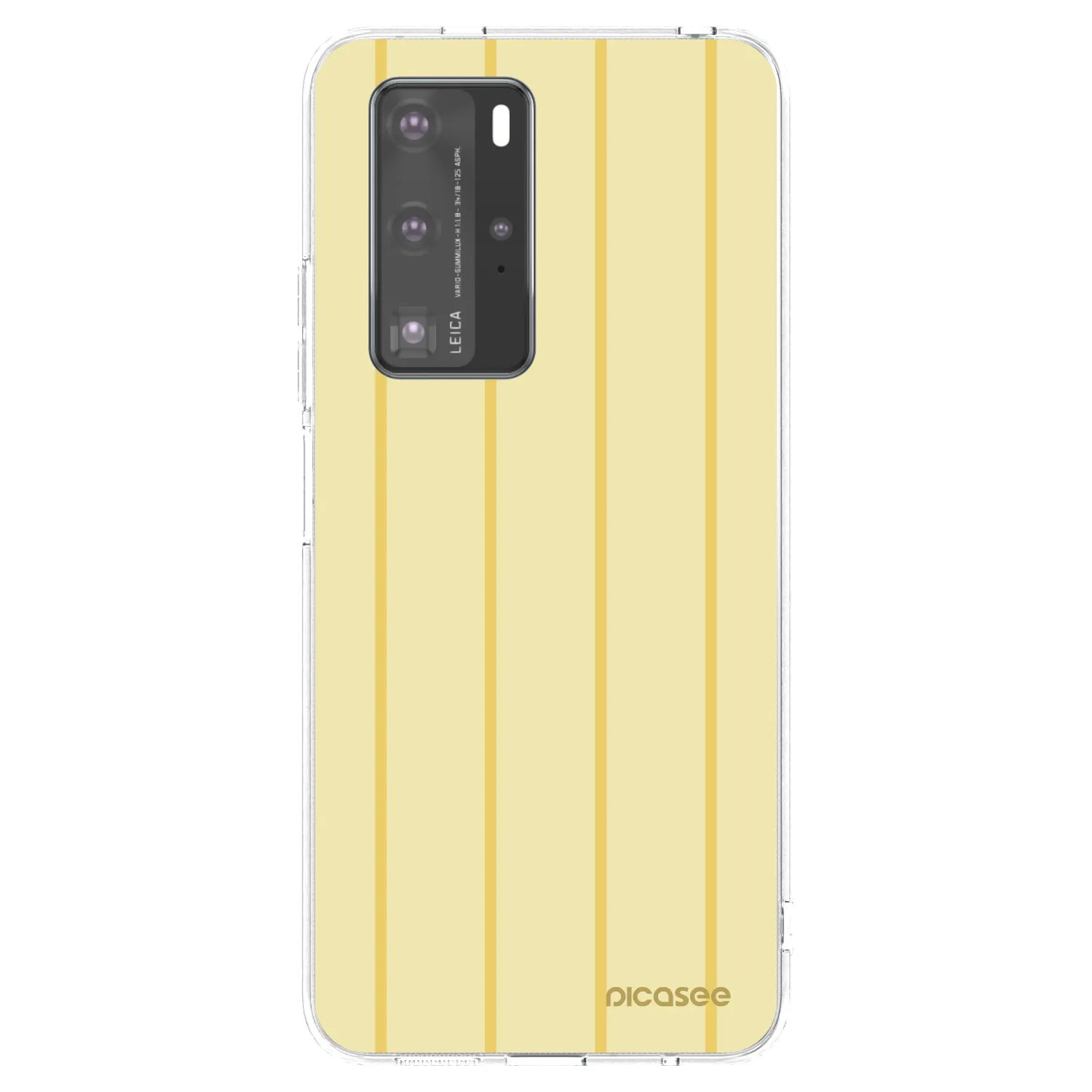 Picasee husă transparentă din silicon pentru Huawei P40 Pro - Liquid sunshine