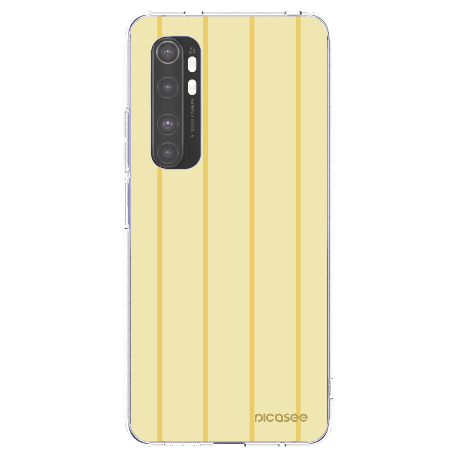 Picasee husă transparentă din silicon pentru Xiaomi Mi Note 10 Lite - Liquid sunshine