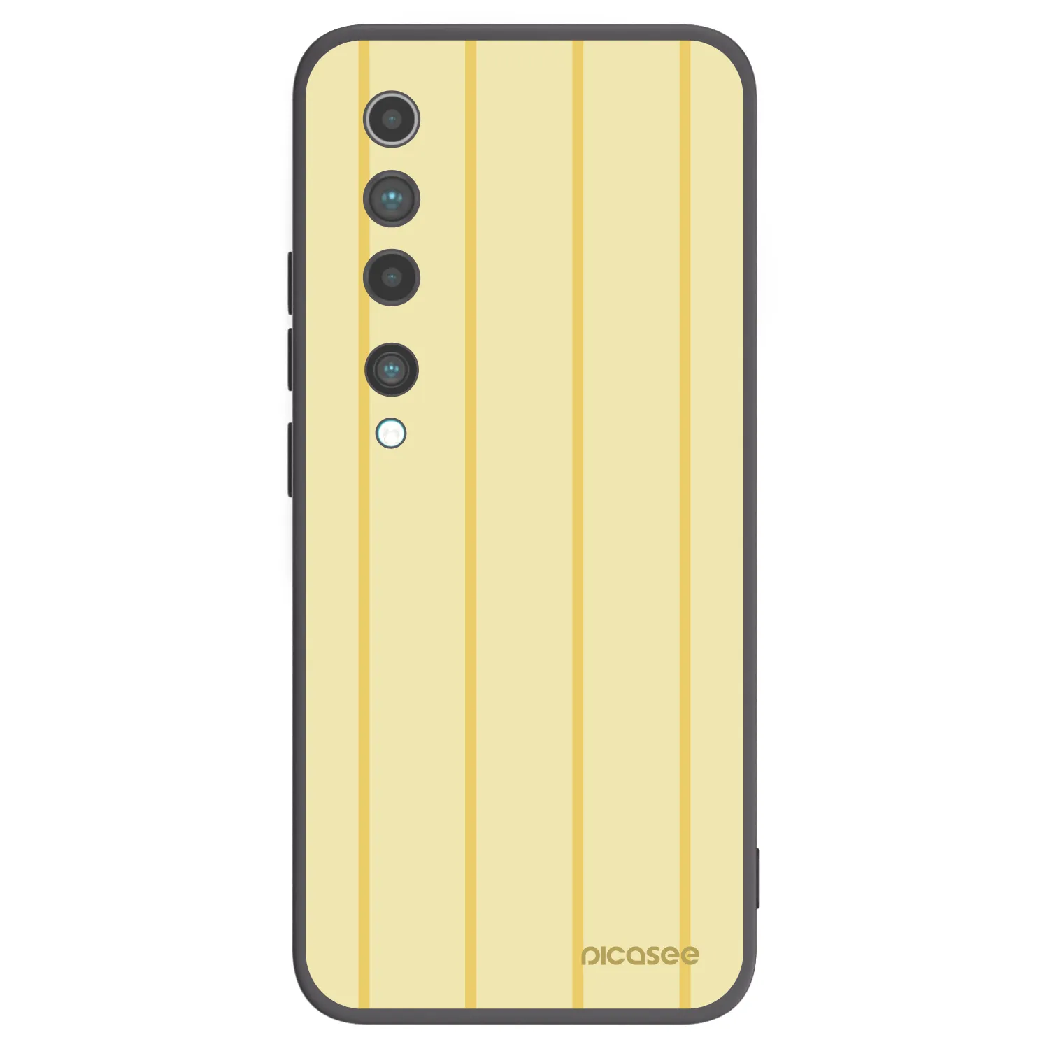 Picasee husă neagră din silicon pentru Xiaomi Mi 10 - Liquid sunshine
