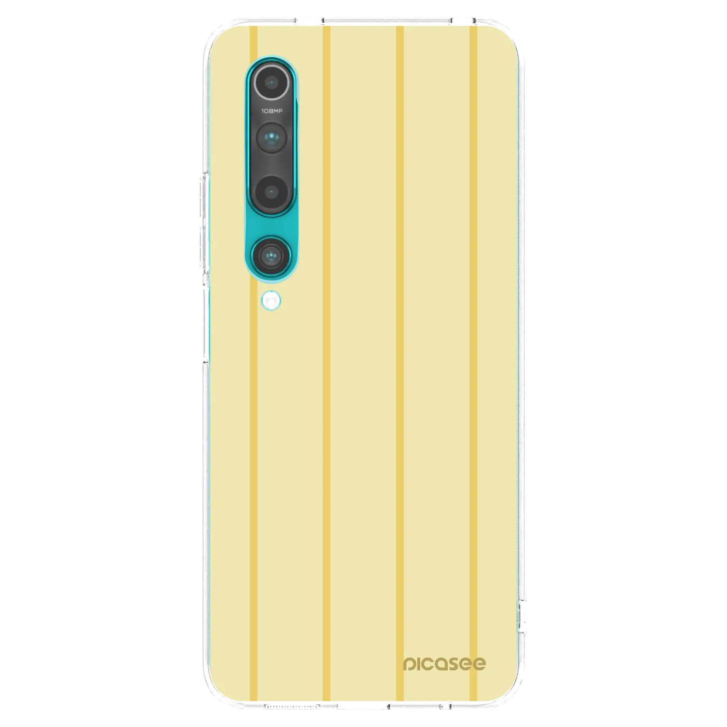 Picasee husă transparentă din silicon pentru Xiaomi Mi 10 - Liquid sunshine