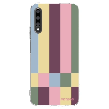Picasee husă transparentă din silicon pentru Honor 9X Pro - Lobby tiles