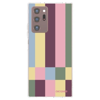 Picasee husă transparentă din silicon pentru Samsung Galaxy Note 20 Ultra - Lobby tiles