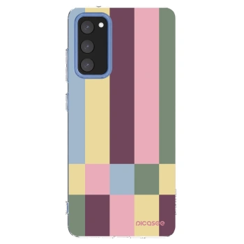 Picasee husă transparentă din silicon pentru Samsung Galaxy S20 FE - Lobby tiles