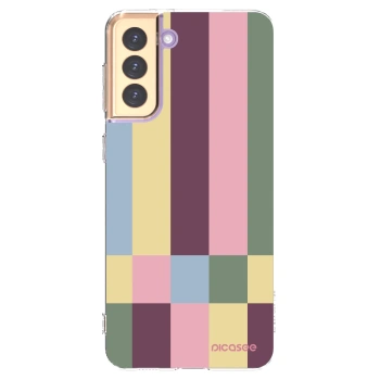 Picasee husă transparentă din silicon pentru Samsung Galaxy S21+ 5G G996F - Lobby tiles