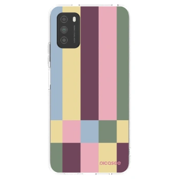 Picasee husă transparentă din silicon pentru Xiaomi Poco M3 - Lobby tiles