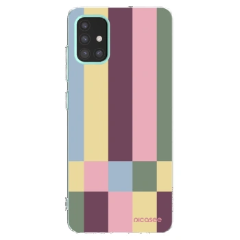 Picasee husă transparentă din silicon pentru Samsung Galaxy M31s - Lobby tiles