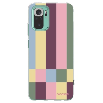Picasee husă transparentă din silicon pentru Xiaomi Redmi Note 10 Pro - Lobby tiles
