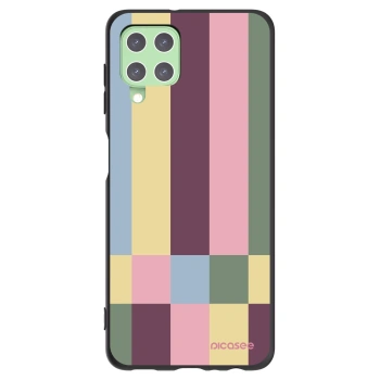 Picasee husă neagră din silicon pentru Samsung Galaxy A22 A225F 4G - Lobby tiles