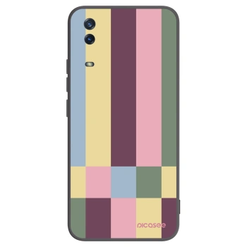 Picasee husă neagră din silicon pentru Vivo Y11s - Lobby tiles