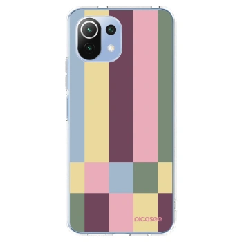 Picasee husă transparentă din silicon pentru Xiaomi 11 Lite 5G NE - Lobby tiles