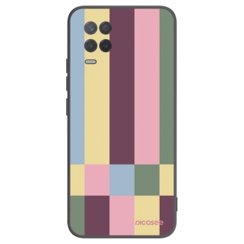 Picasee husă neagră din silicon pentru Realme 8 5G - Lobby tiles