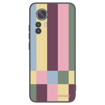 Picasee husă neagră din silicon pentru Xiaomi 12 Pro - Lobby tiles