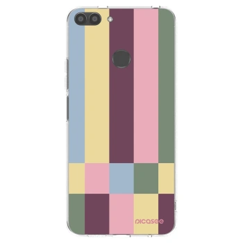 Picasee husă transparentă din silicon pentru Huawei P Smart - Lobby tiles