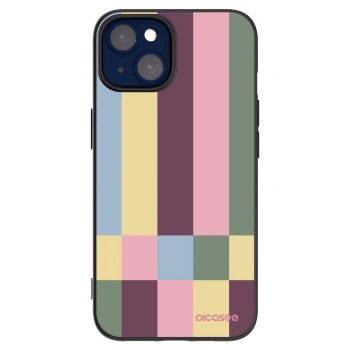 Picasee husă neagră din silicon pentru Apple iPhone 14 - Lobby tiles