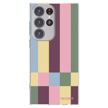 Picasee husă transparentă din silicon pentru Samsung Galaxy S23 Ultra 5G - Lobby tiles