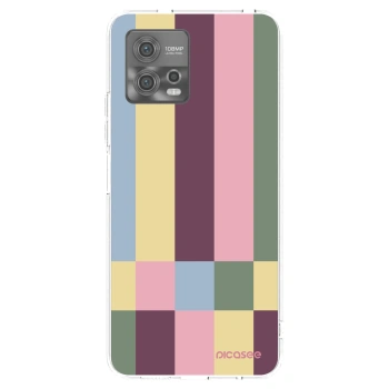 Picasee husă transparentă din silicon pentru Motorola Moto G72 - Lobby tiles