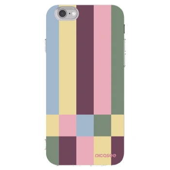 Picasee husă transparentă din silicon pentru Apple iPhone 6/6S - Lobby tiles