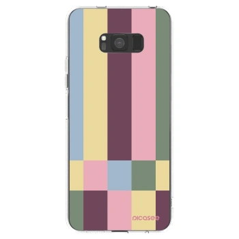 Picasee husă transparentă din silicon pentru Samsung Galaxy S8 G950F - Lobby tiles