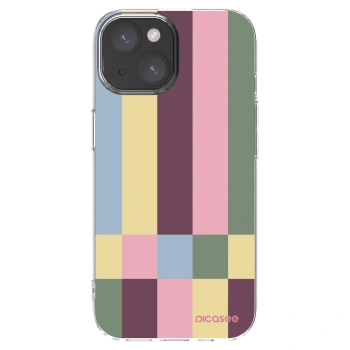 Picasee husă transparentă din silicon pentru Apple iPhone 15 - Lobby tiles